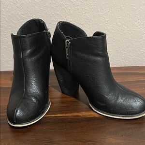 Michael Antonio Black Ankle Booties